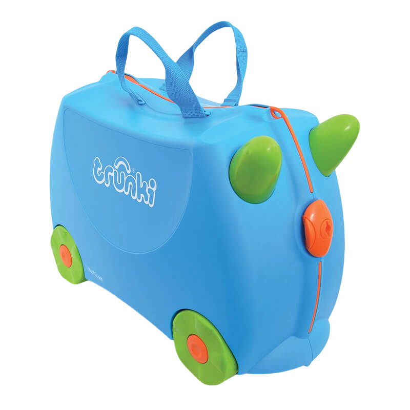 Trunki 兒童騎乘式行李箱 - 泰倫斯藍