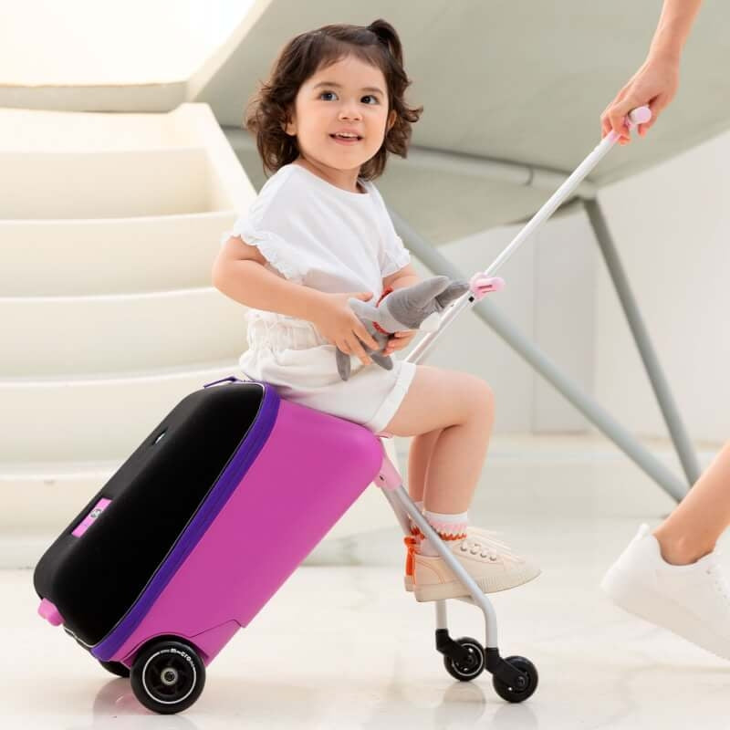 Micro Scooter Luggage Eazy - 紫粉紅色