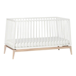 Leander Luna™ Baby Cot 140x70cm - White/Oak