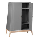 Leander Luna‚Ñ¢ Wardrobe, Small - Grey/Oak