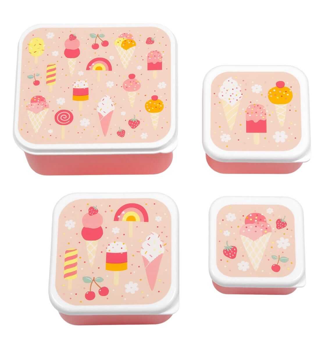 A Little Lovely Company Lunch & Snack Box Set