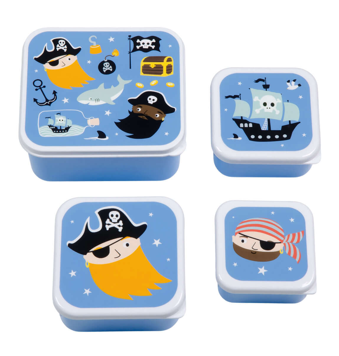 A Little Lovely Company Lunch & Snack Box Set