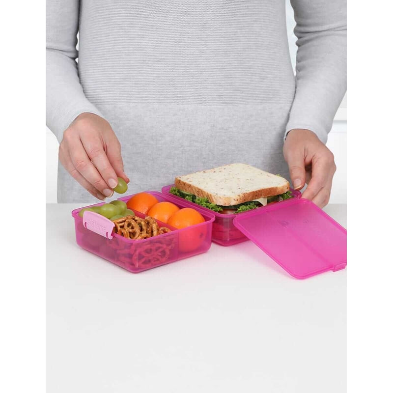 Sistema® Lunch Cube Coloured Container 1.4L