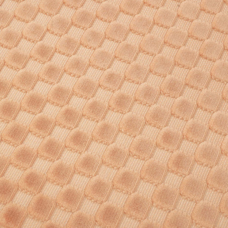 Babyletto Madison 旋轉滑翔椅 - Canyon 天鵝絨棋盤格紋，淺色木質底座