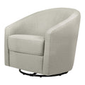 Babyletto Madison Swivel Glider - Performance Grey Eco-Twill