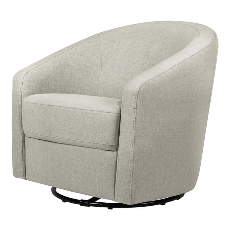 Babyletto Madison Swivel Glider - Performance Grey Eco-Twill