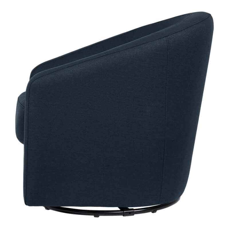 Babyletto Madison Swivel Glider - Performance Navy Eco-Twill