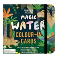 Floss & Rock Magic Water Colour-In Cards - Dinosaur