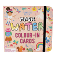 Floss & Rock Magic Water Colour-In Cards - Rainbow Fairy