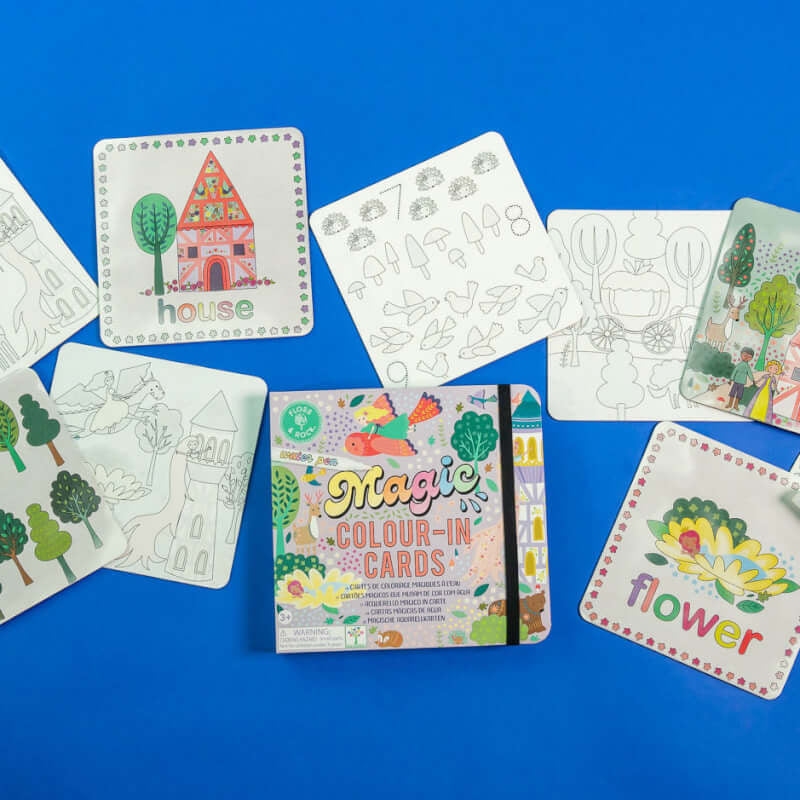 Floss & Rock Magic Water Colour-In Pad - Enchanted