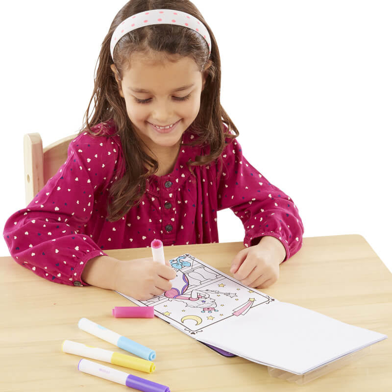 Melissa &amp; Doug Magicolor - 便攜式 - 公主著色本