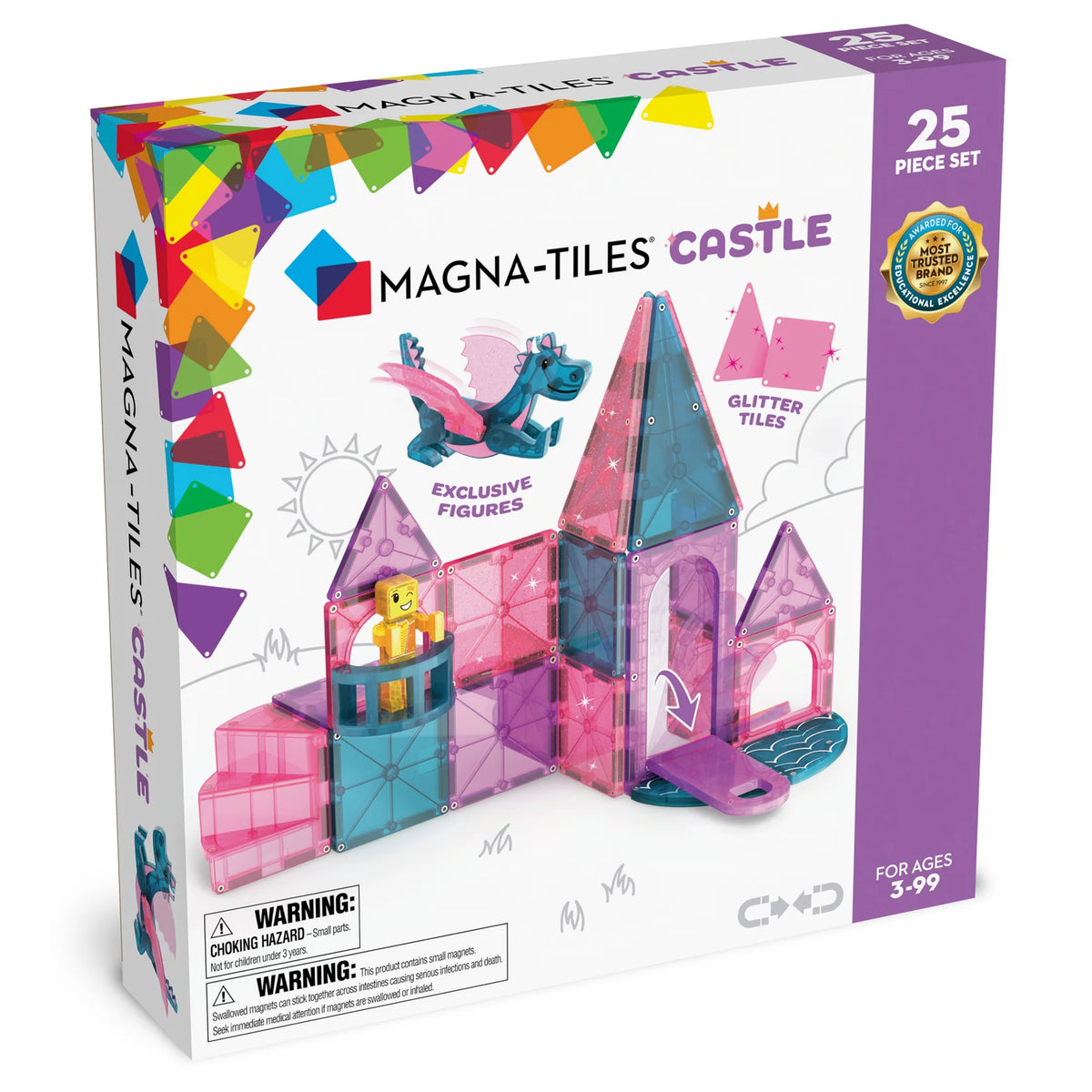 Magna-Tiles Castle™ 25 件套裝