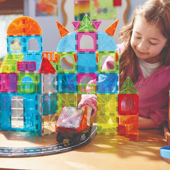 Magna-Tiles 城市中心™ 110 片套裝