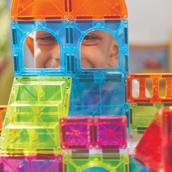Magna-Tiles 城市中心™ 110 片套裝
