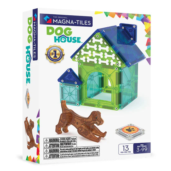 Magna-Tiles 狗屋™ 13 件套