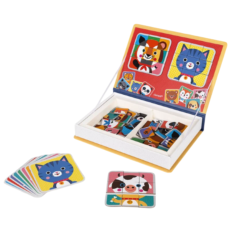 Janod Magnetibook Mix & Match Animals