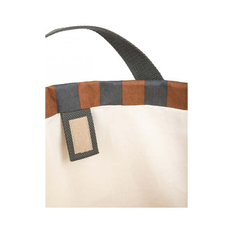 Nobodinoz Majestic Toybag - Blue Brown Stripes