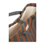 Nobodinoz Majestic Toybag - Blue Brown Stripes