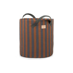 Nobodinoz Majestic Toybag - Blue Brown Stripes