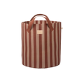 Nobodinoz Majestic Toybag - Marsala Taupe Stripes
