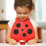 Make My Day Baby Bib - Ladybug