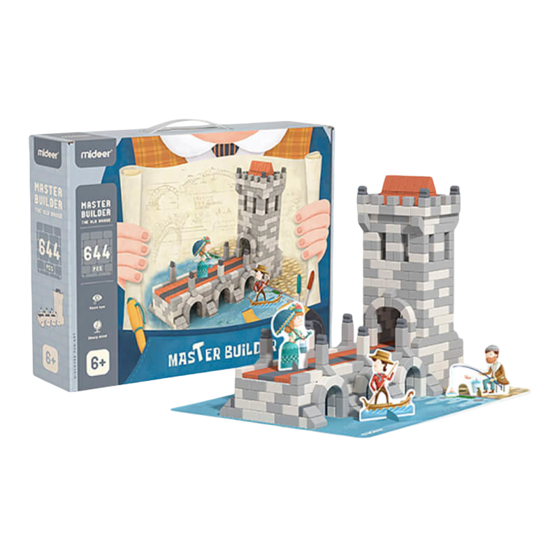Mideer Master Builder - The Old Bridge 644-Pieces