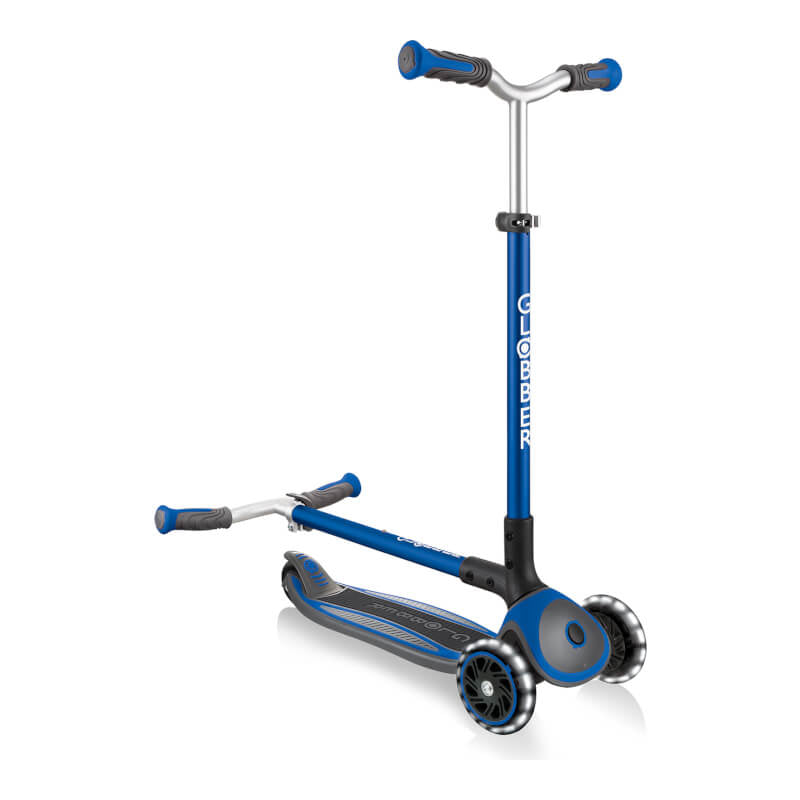 Globber Master Lights Foldable Scooter