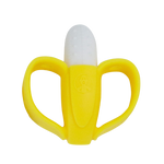 Matchstick Monkey Banana Soother and Teether - Yellow