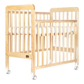 Baby Star Medi Baby Cot with 3" Mattress - Natural / New Zealand Pine