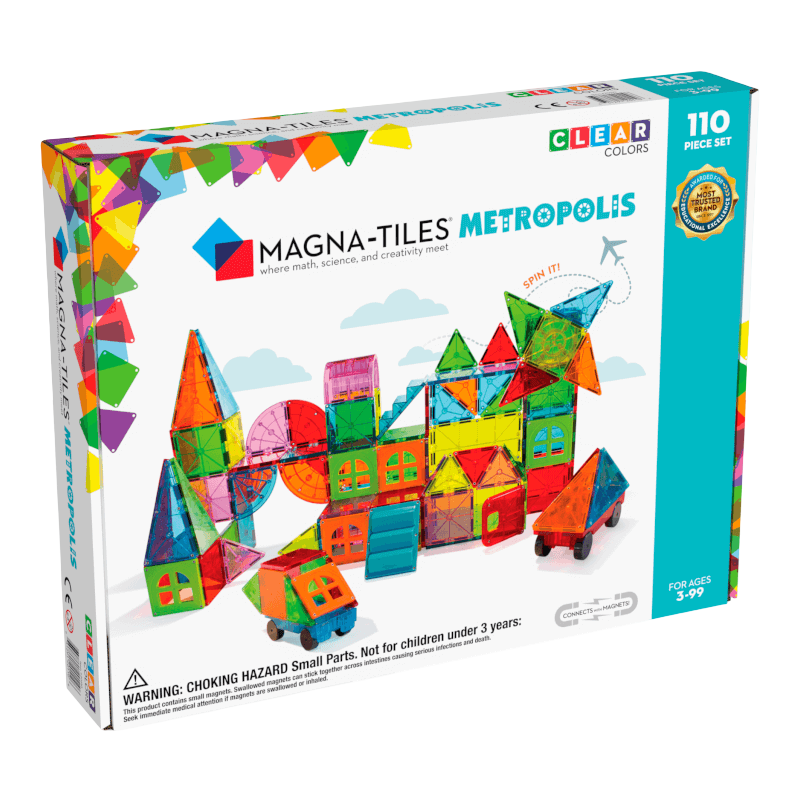 Magna-Tiles 大都會 110 片套裝