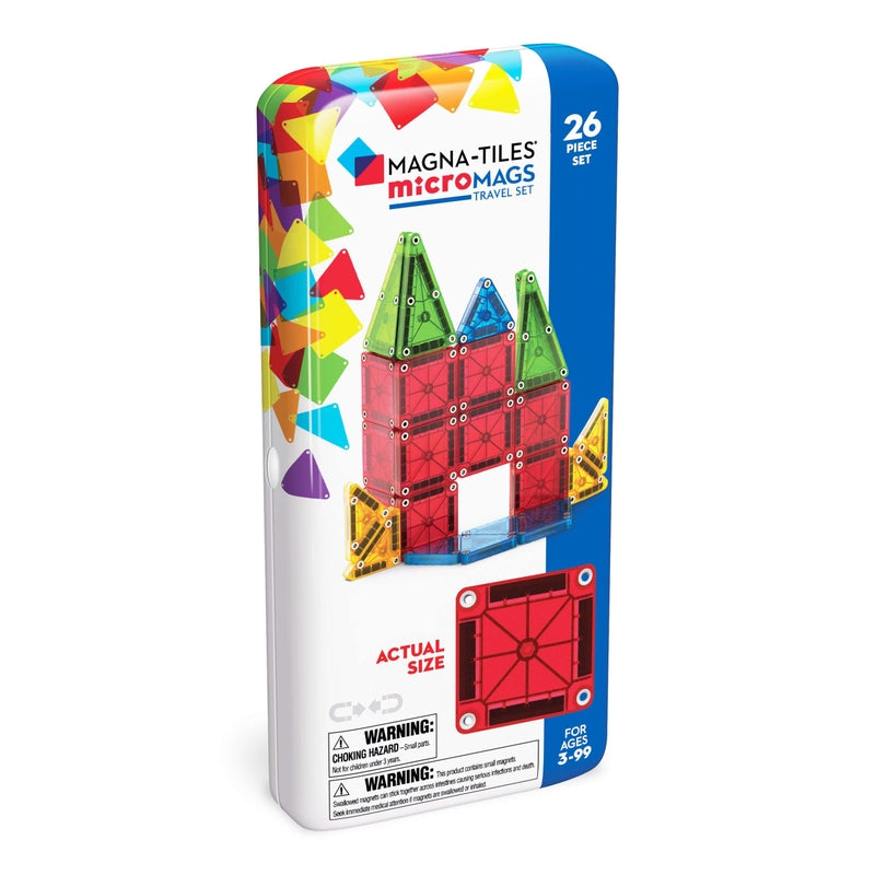 Magna-Tiles microMAGS 旅行™ 26 件套裝