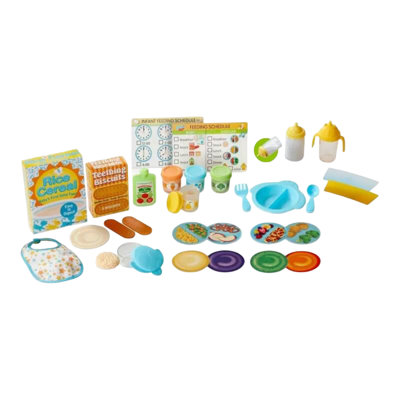 Melissa & Doug Mine to Love Mealtime Play Set