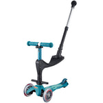 Micro Scooter Mini 3-in-1 Deluxe Plus with Push Along Handle