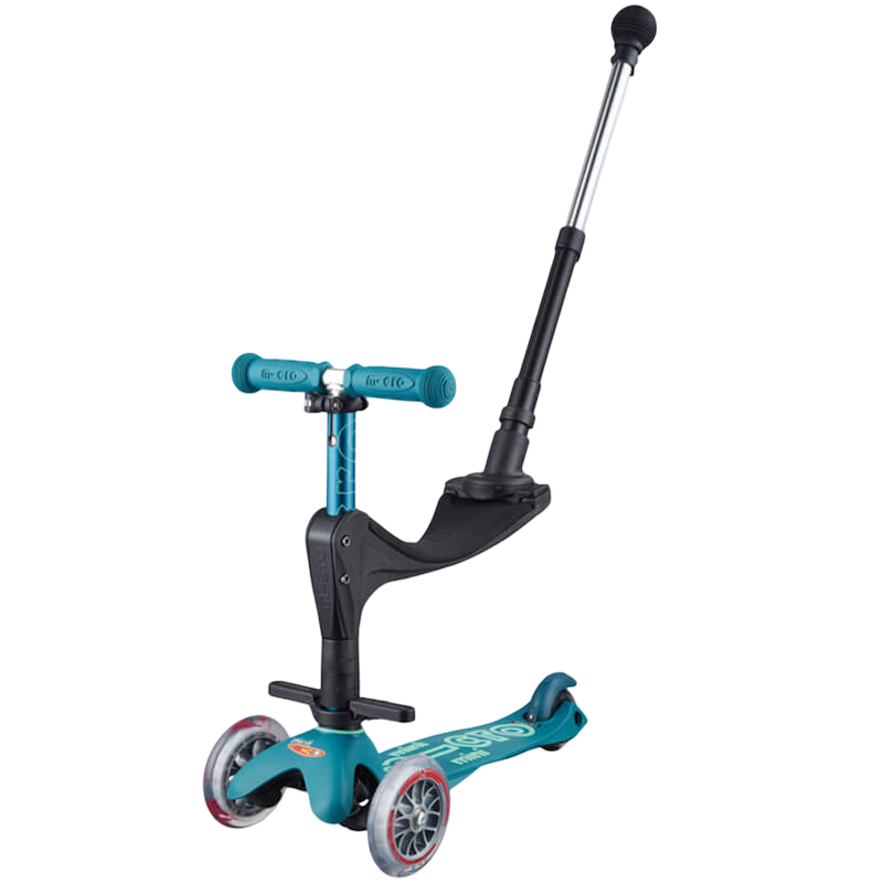 Micro Scooter Mini 3-in-1 Deluxe Plus with Push Along Handle