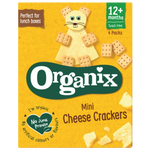 Organix Mini Cheese Crackers 4x20g (12 mos+)