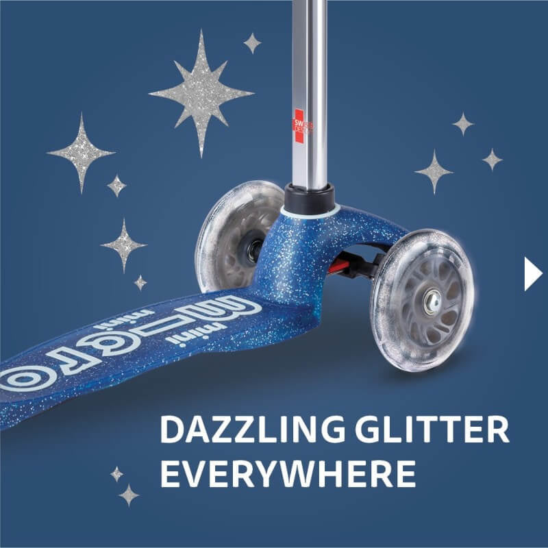 Micro Scooter Mini Deluxe  - Glitter LED