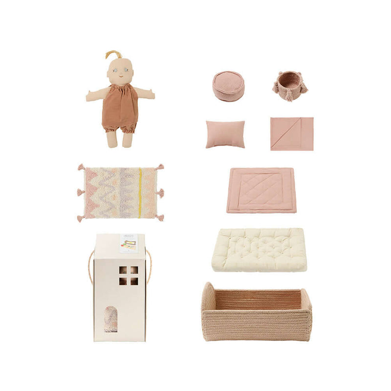 Lorena Canals Mini Lorena Ammi Doll Set 22x32x16cm