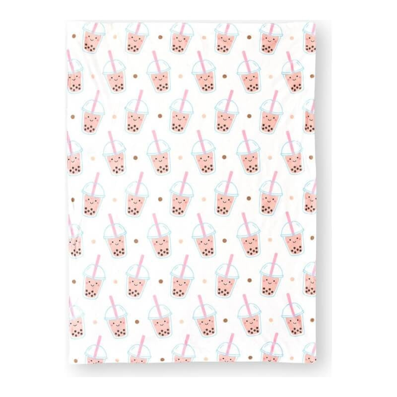 The Wee Bean Minky Fleece Sensory Baby Blanket