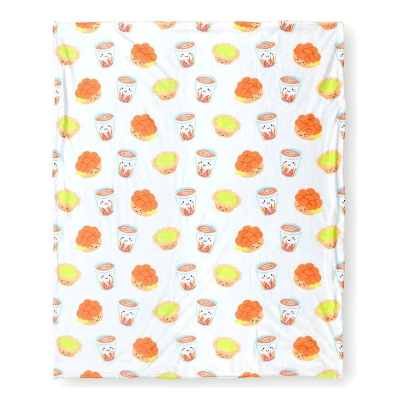 The Wee Bean Minky Fleece Sensory Baby Blanket