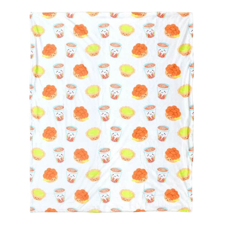 The Wee Bean Minky Fleece Sensory Baby Blanket