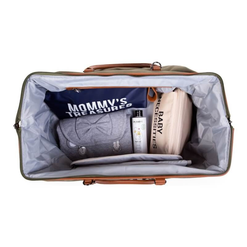 Childhome Mommy Nursery Bag - Canvas  Khaki