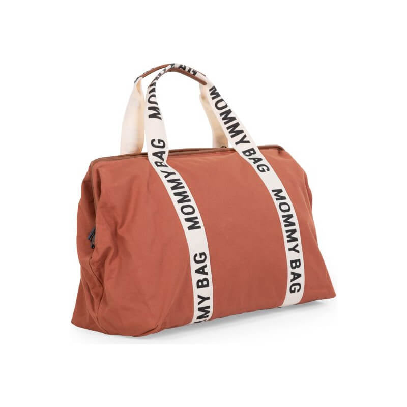 Childhome Mommy Signature Nursery Bag - Canvas Terracotta