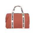 Childhome Mommy Signature Nursery Bag - Canvas Terracotta
