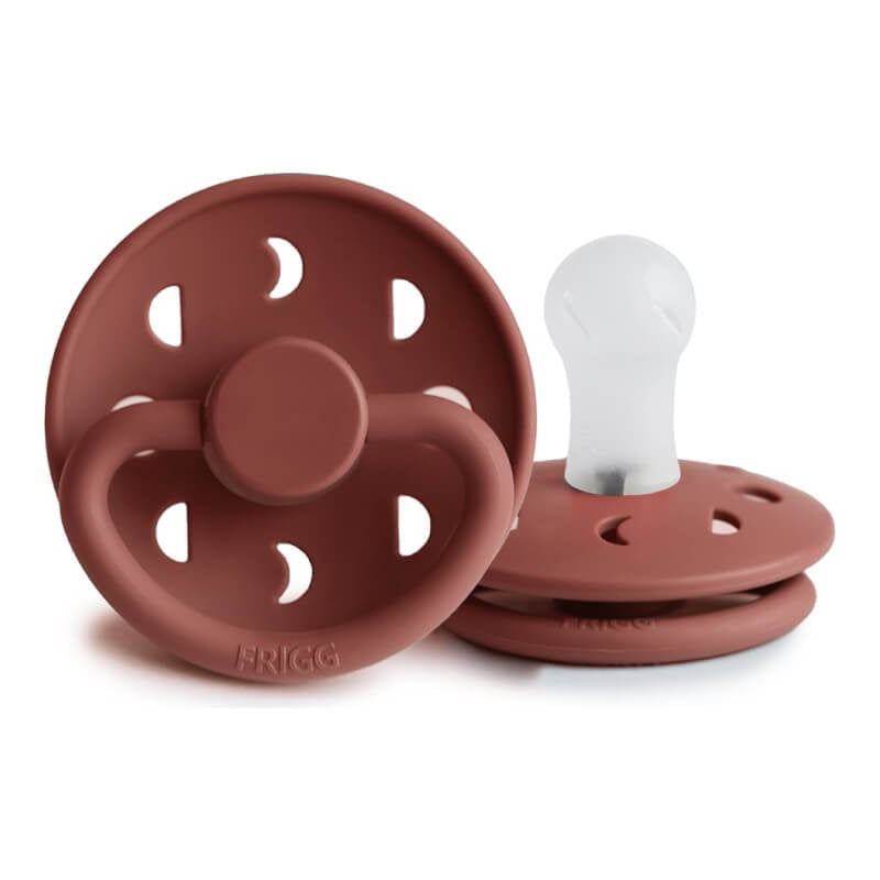 FRIGG Moon Phase Round Silicone Pacifier