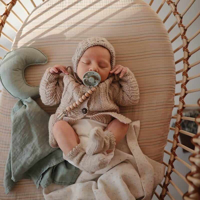 FRIGG Moon Phase Round Silicone Pacifier