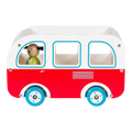 Moulin Roty La Grande Famille Bus with Julius 21x13cm