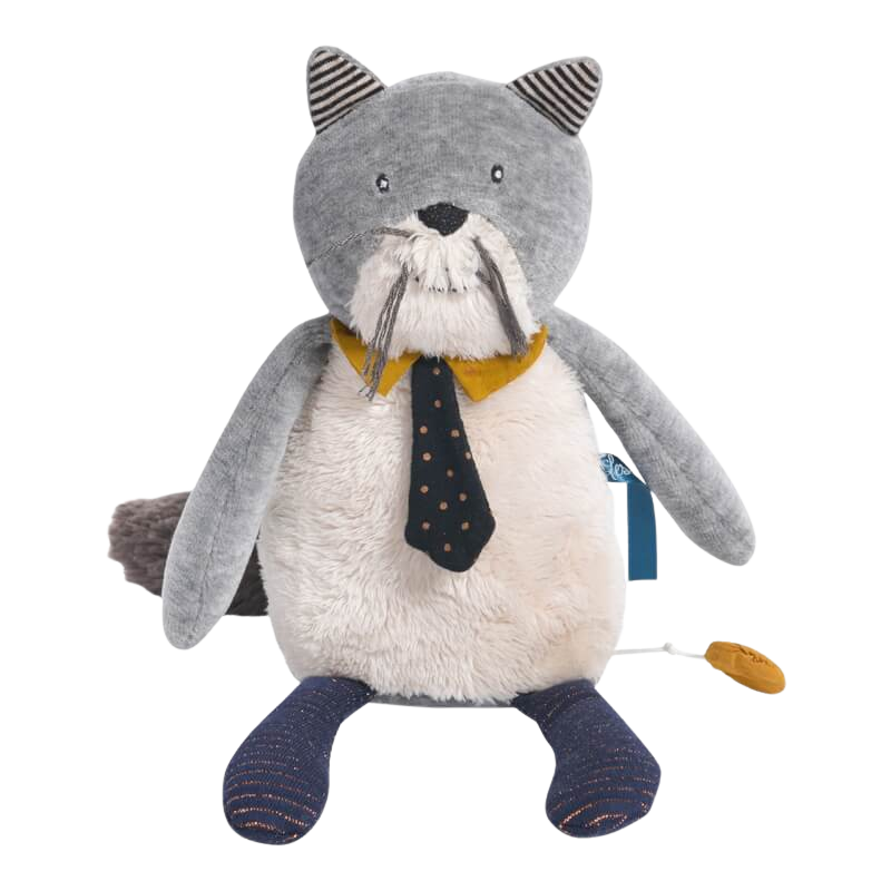 Moulin Roty Les Moustaches Musical Fernand 27cm