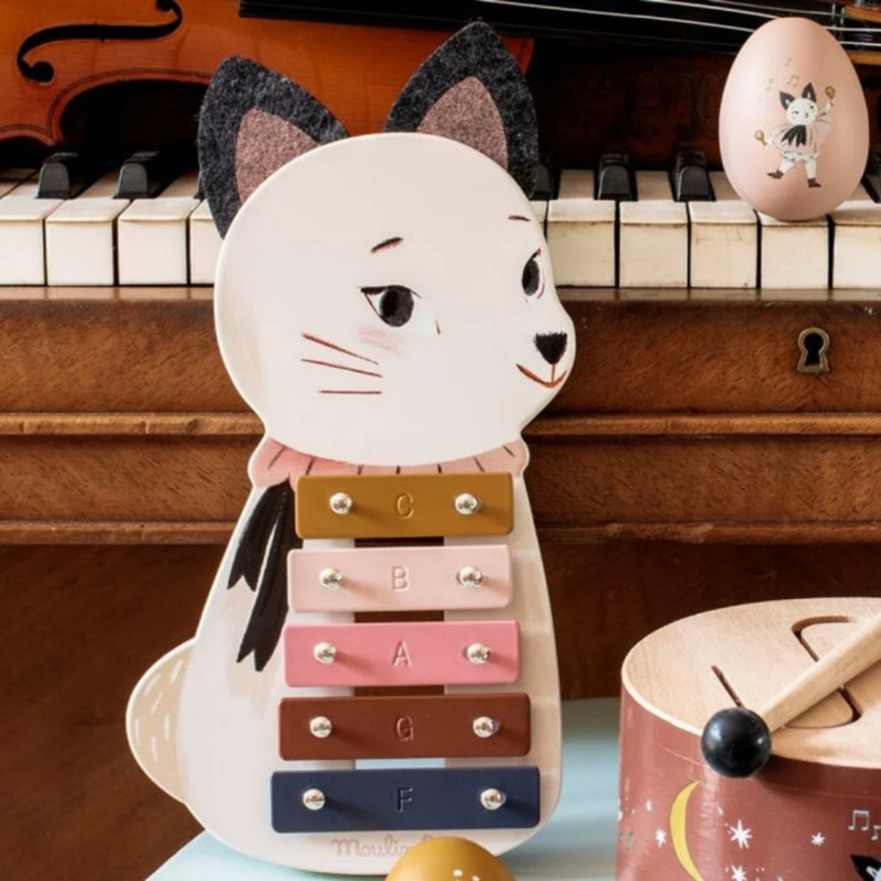 Moulin Roty Apres La Pluie Metallophone 28cm