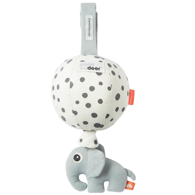 Done by Deer Musical Balloon Happy Dots - Grey