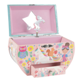 Floss & Rock Musical Jewellery Box - Oval Shape Rainbow Fairy